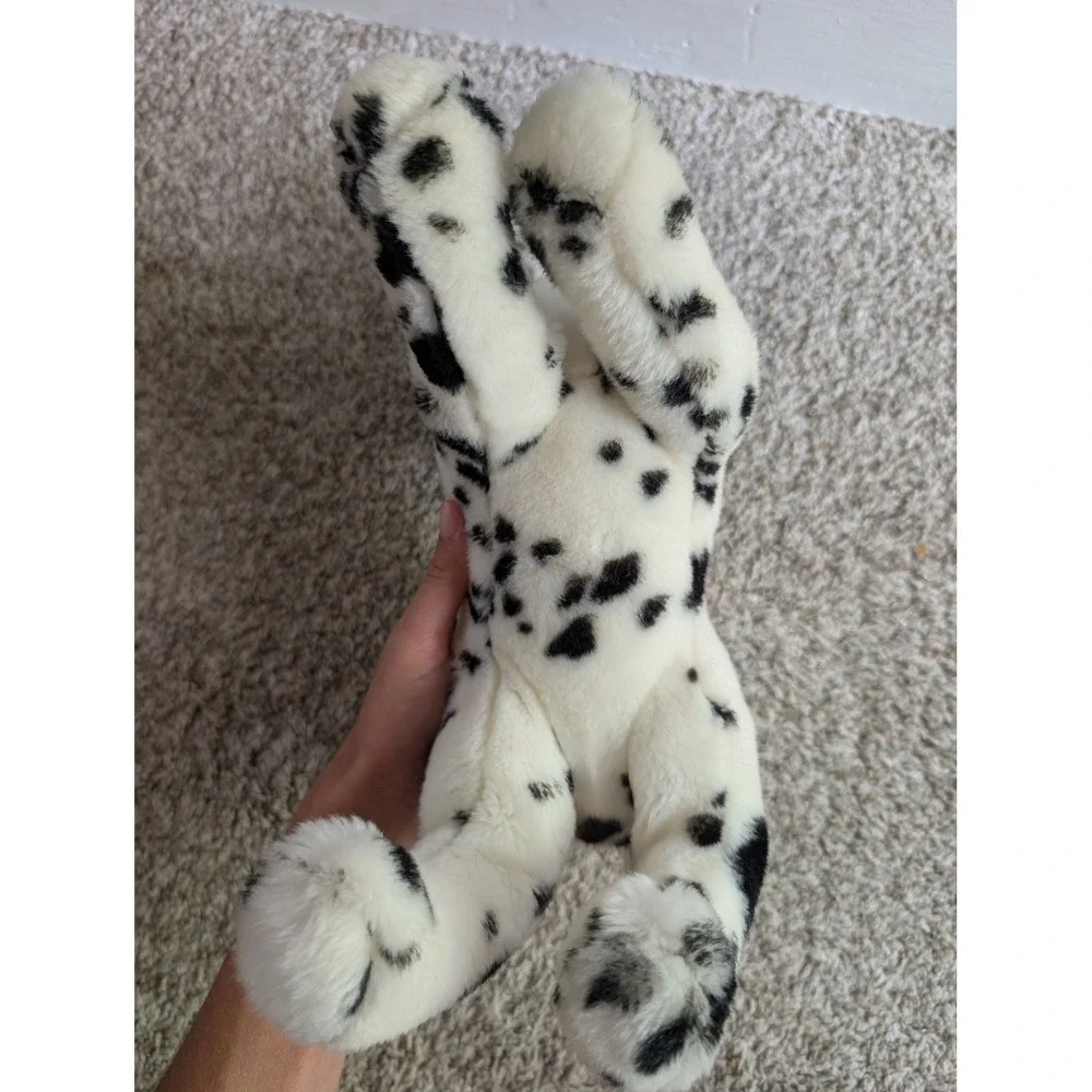 Douglas Winston Dalmatian Plush Stuffed Animal White Black Excellent Spotted Dog